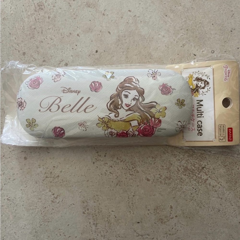 Disney Princess Belle Pink Floral Multi purpose Case - new in package
